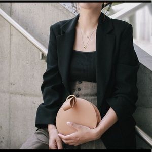 Zara Black Blazer with fitted waistline